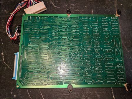 Falcon Video Hustler game PCB