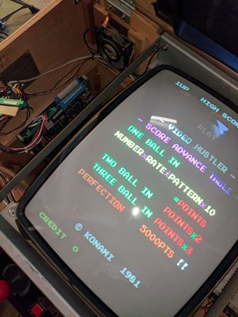 Konami Video Hustler game