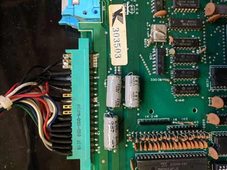 Falcon Video Hustler game PCB