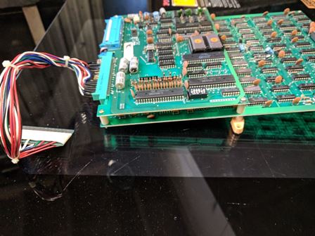 Falcon Video Hustler game PCB