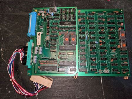 Falcon Video Hustler game PCB