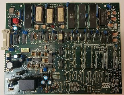 Zaccaria Farfalla 1B11136 pinball sound PCB