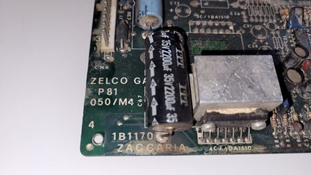 Zaccaria Pinball Champ sound PCB (1B1170)