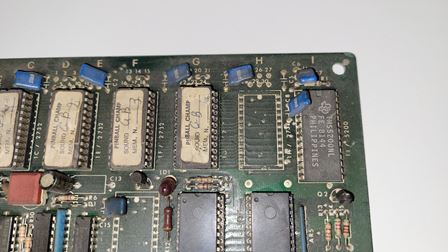 Zaccaria Pinball Champ sound PCB (1B1170)