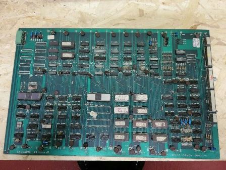 Zaccaria Astro Wars game PCB