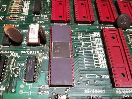 Zaccaria The Invaders game PCB