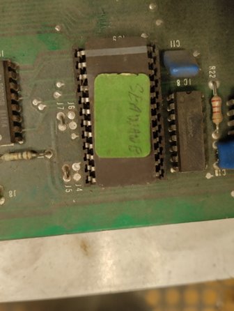 Zaccaria Armada game PCB