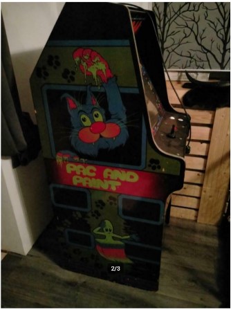 Zaccaria Pac and Paint upright