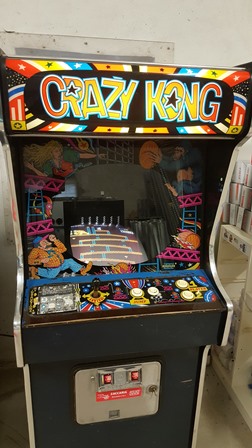 Zaccaria Crazy Kong upright