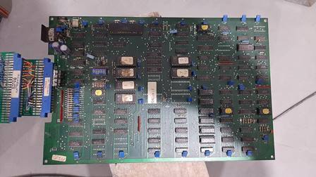 Eggor on a Zaccaria Eyes game PCB