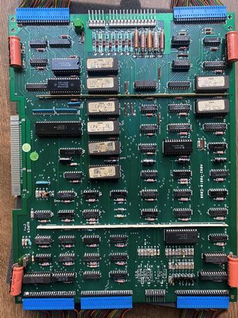 Zaccaria Tron game PCB