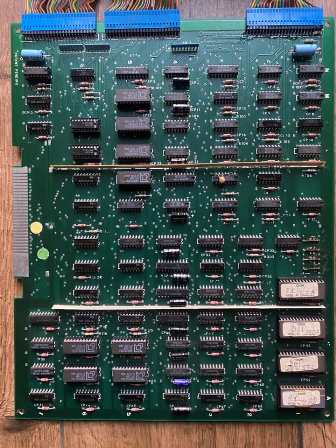 Zaccaria Tron game PCB