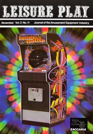 Leisure Play Zaccaria Laser Battle upright