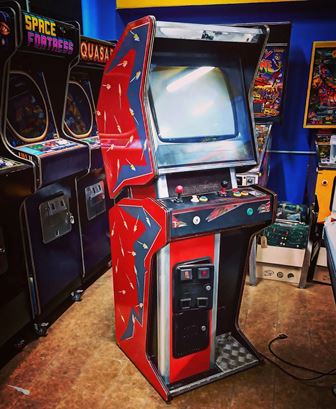 Zaccaria uprights in the background