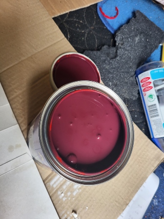 Zaccaria purple paint