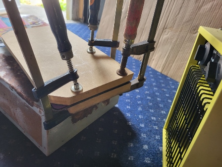 Restoration of a Zaccaria Scramble control panel overlay