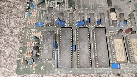 Zaccaria Devil Riders pinball sound PCB 1B11136