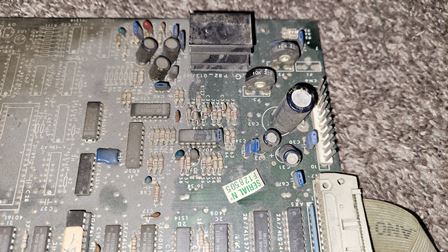 Zaccaria Devil Riders pinball sound PCB 1B11136