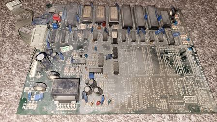 Zaccaria Devil Riders pinball sound PCB 1B11136