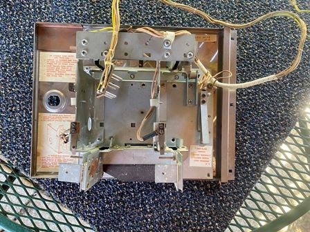 Zaccaria pinball coin door