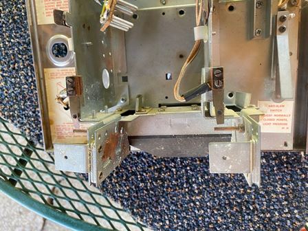 Zaccaria pinball coin door