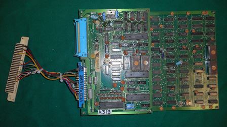 Falcon Video Hustler game PCB