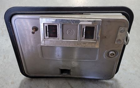 Zaccaria pinball coin door