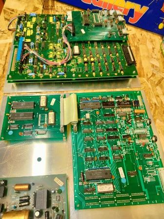 Zaccaria Shooting Gallery game PCB