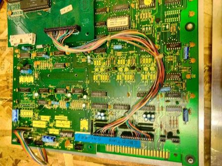 Zaccaria Shooting Gallery game PCB