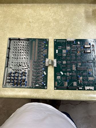 Zaccaria Spooky pinball PCB