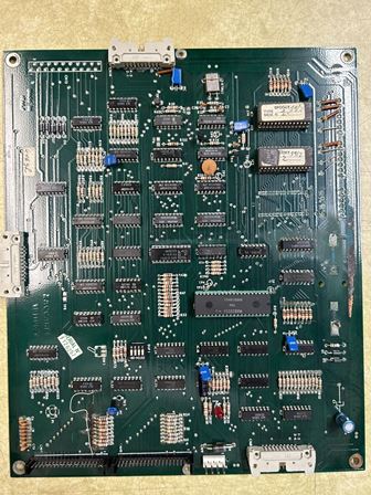 Zaccaria Spooky pinball PCB