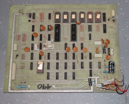 Bootleg Zaccaria The Invaders game PCB