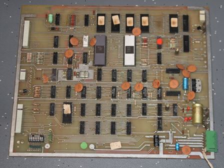 Bootleg Zaccaria The Invaders game PCB