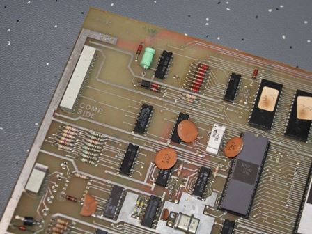 Bootleg Zaccaria The Invaders game PCB