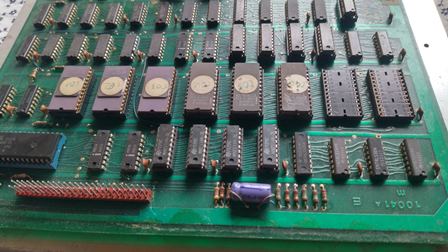 Zaccaria Super Cobra game PCB