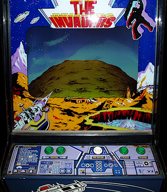 Zaccaria The Invaders upright MAME art