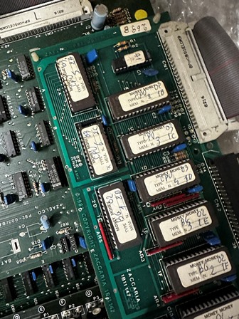 Zaccaria Money Money game PCB