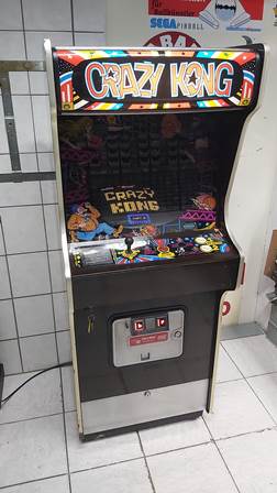 Zaccaria Crazy Kong upright