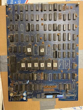 Bootleg Falcon Ms. Pacman game PCB