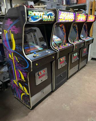 Row of Zaccaria uprights