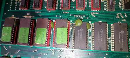 Zaccaria Space Fortress game PCB