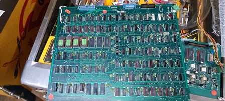 Zaccaria Space Fortress game PCB