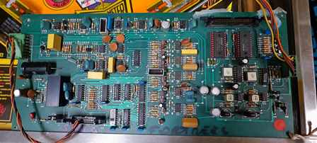 Zaccaria Space Fortress game PCB