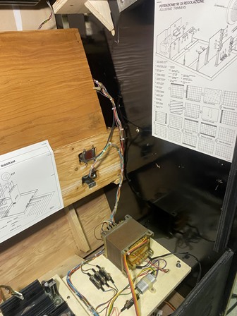 Zaccaria Moon Crest upright restoration