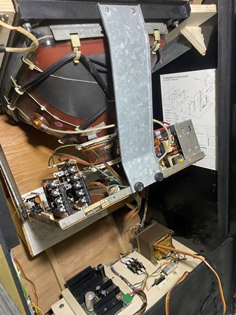 Zaccaria Moon Crest upright restoration