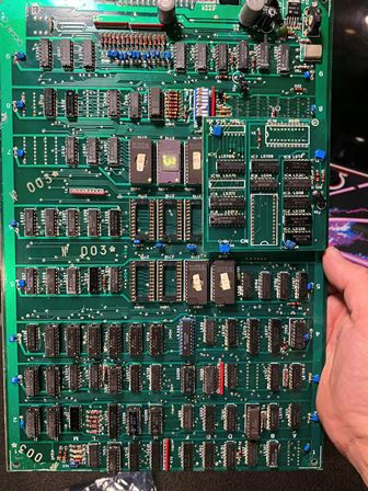 Bootleg Eyes game PCB