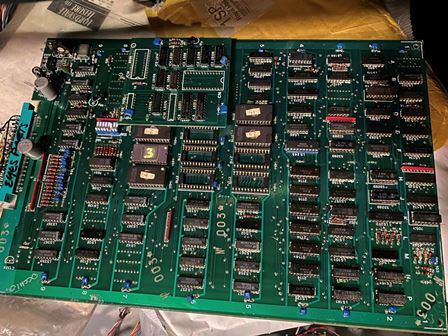 Bootleg Eyes game PCB