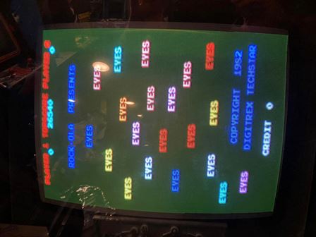 Bootleg Eyes game PCB