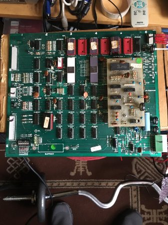 Zaccaria The Invaders game PCB