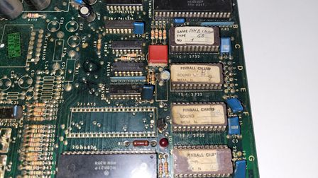 Zaccaria Pinball Champ 1B1170 sound PCB